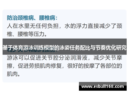 基于体育游泳训练模型的泳姿任务配比与节奏优化研究
